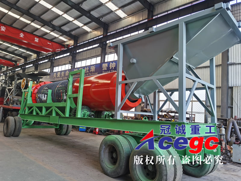 車(chē)載移動(dòng)式洗砂機(jī)